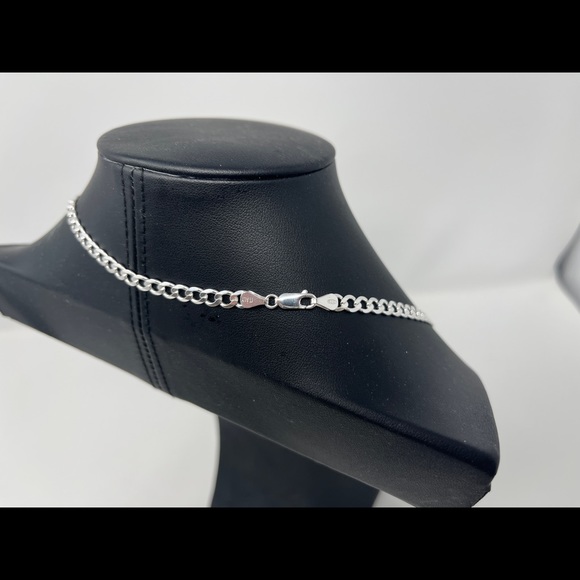 925 sterling silver chain 5mm 20” mens womens unisex - Picture 8 of 8